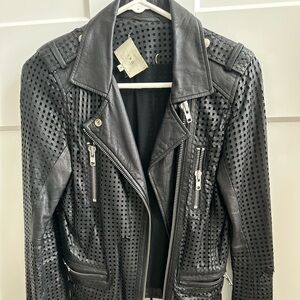 Iro Jacket leather Biker Jacket size 0